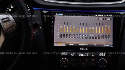Màn hình DVD Android liền camera 360 Nissan Xtrail 2017 - nay | Fujitech 360 